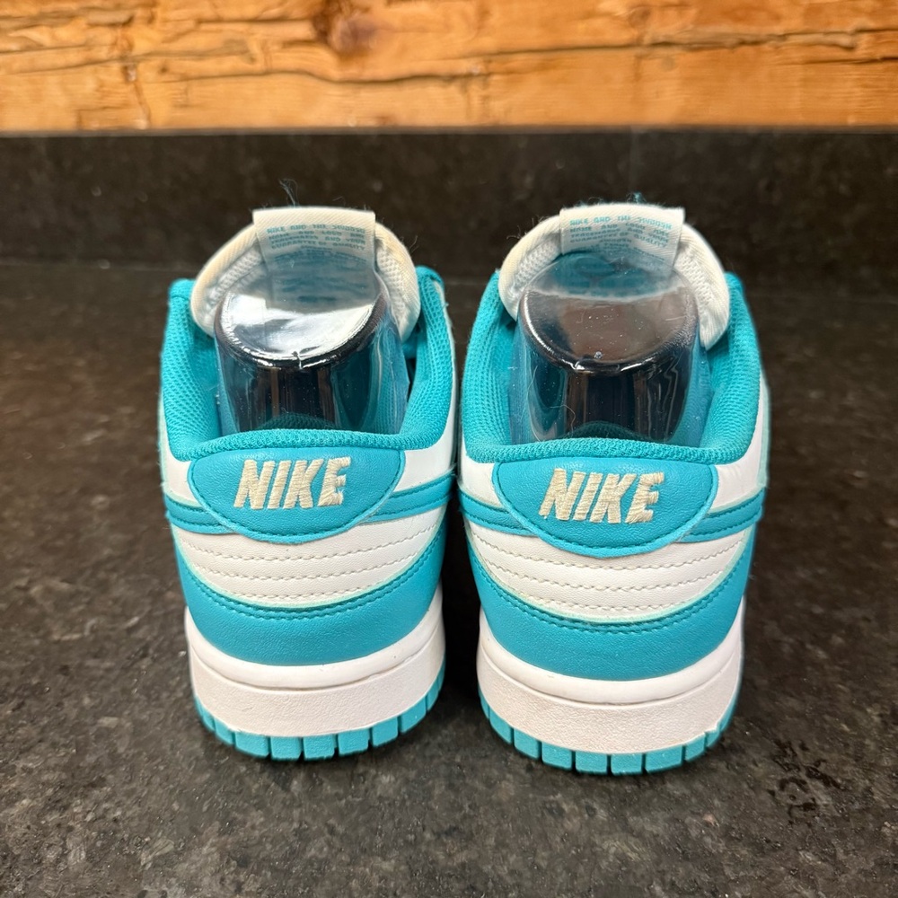 Nike Teal Low Dunks - Size 8 - Picture 5 of 7